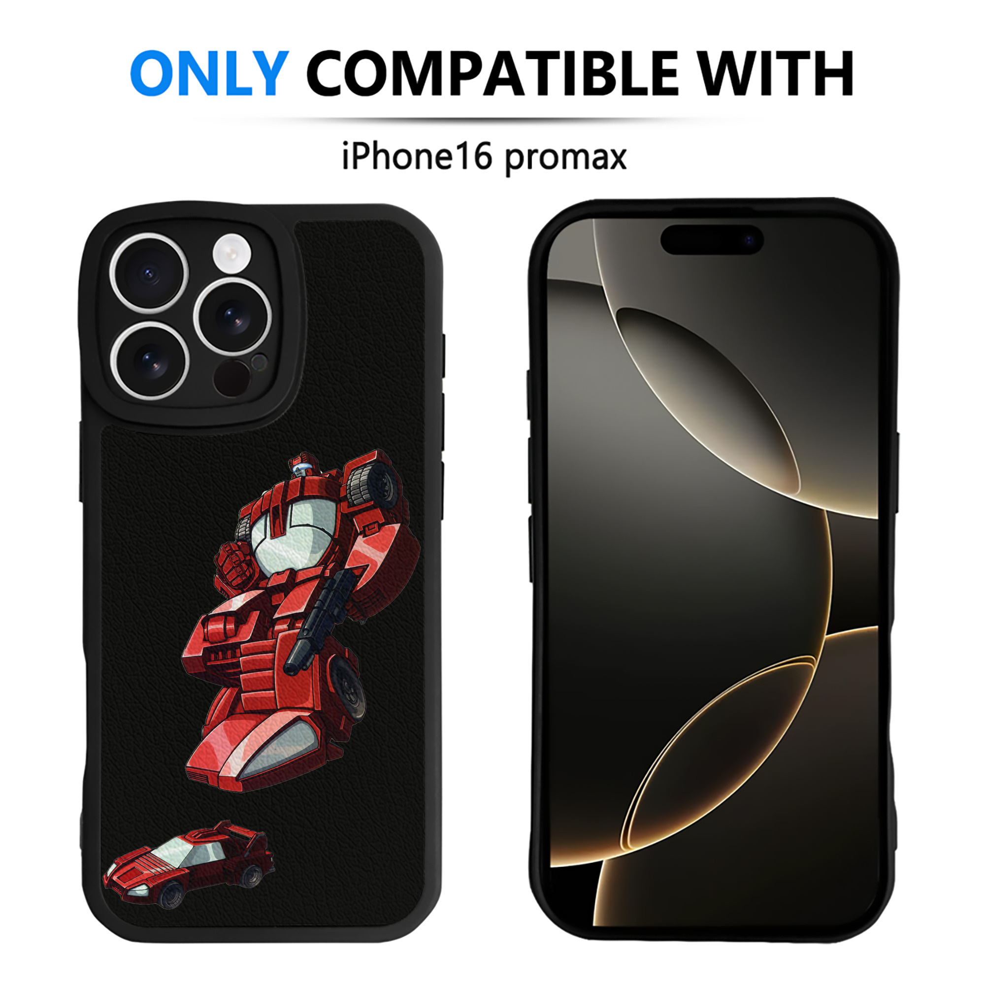 （画像用）  【iPhone 16シリーズ対応】シリコンスマホケース（レザー調） 材質：シリコン
